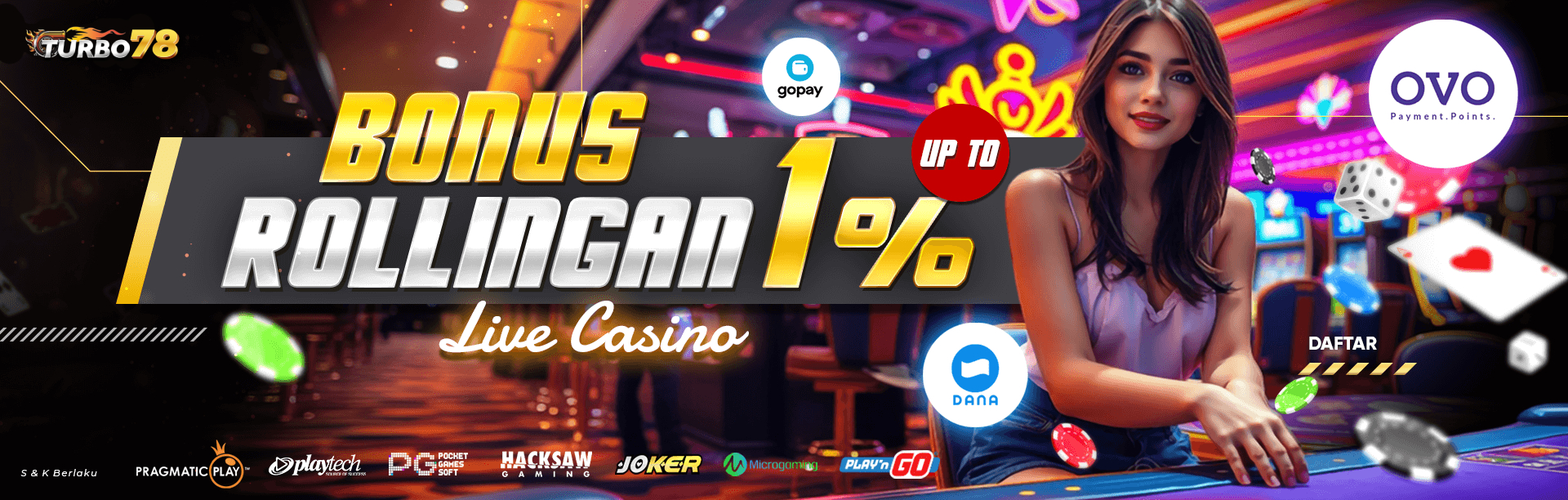 ROLLING CASINO 1%